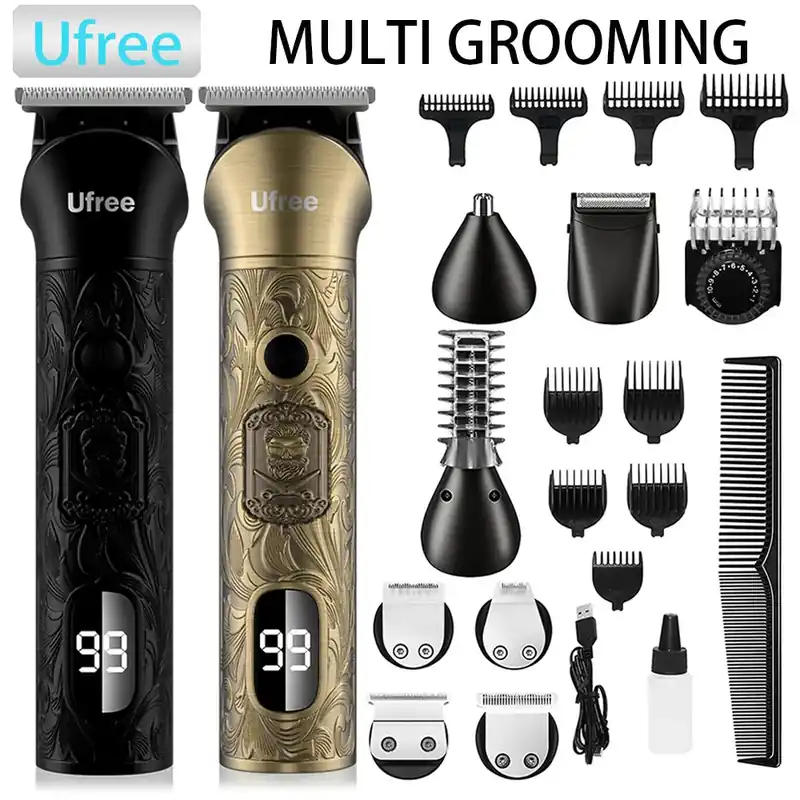 Ufree Beard Trimmer for Men, Electric Razor Shaver, Home appliance Cordless