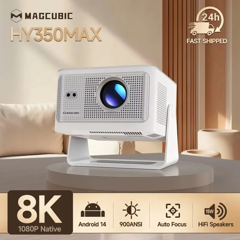 Magcubic Android 14 900ANSI Projector Auto Focus Native 1080P Support