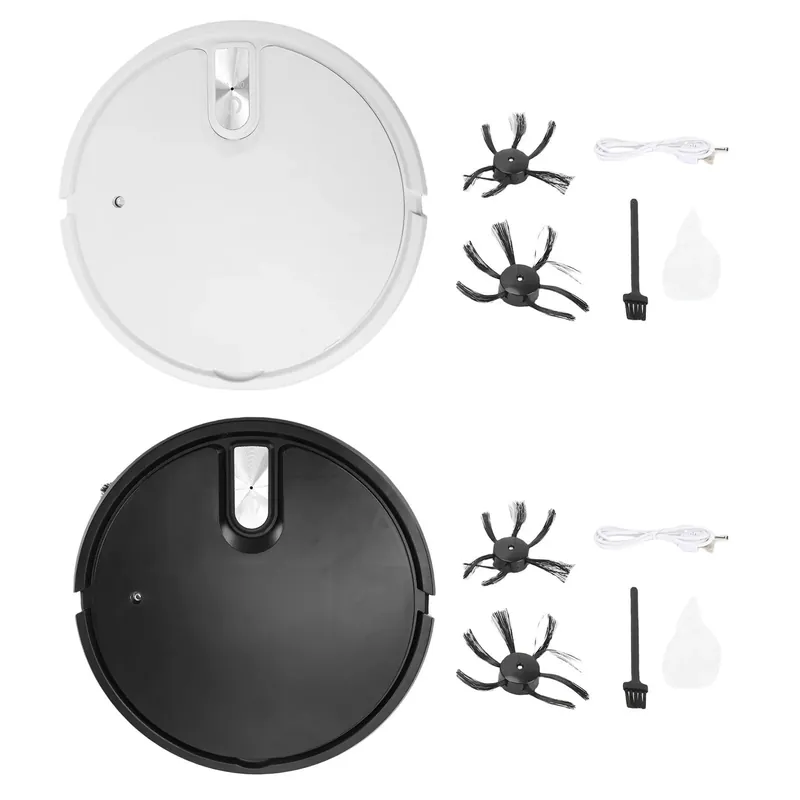 Robot Vacuum Cleaner Low Noise Slim 90 Min Runtime 1500pa Suction
