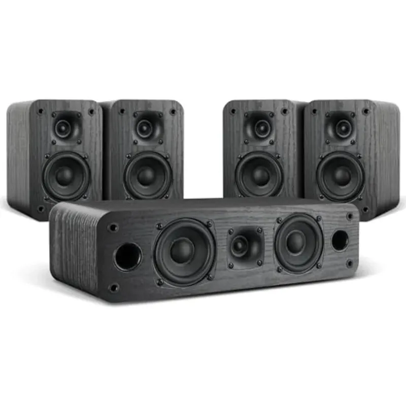 5.0 Home Theater System, 230w Peak Power with Stereo Surround Sound