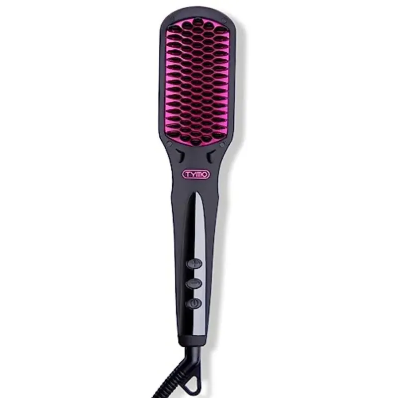 TYMO Ionic Hair Straightener Brush - One-Step Hair Straightener for Women, Straightening Brush