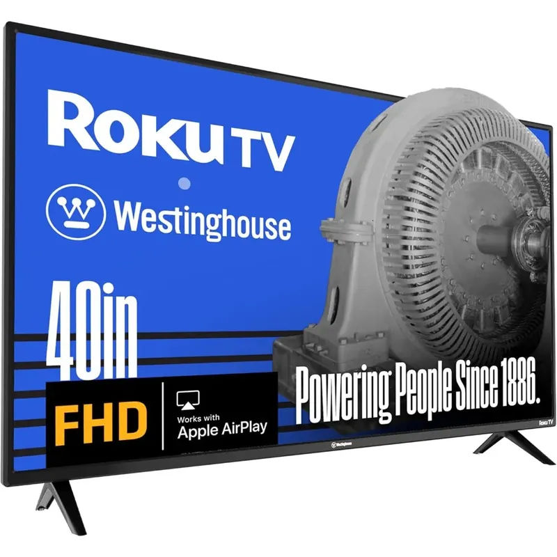 Westinghouse Roku 40 Inch 1080P FHD Smart TV with Wi-Fi Connectivity