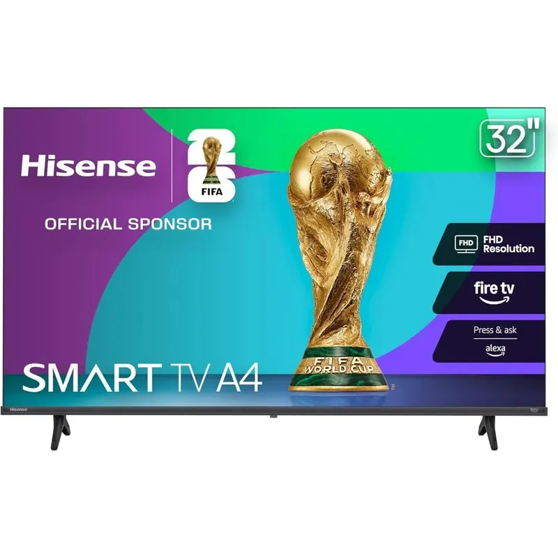 Hisense 32‘ Class A4 Series FHD 1080p Smart Fire TV (32A4NF, 2025 Model)