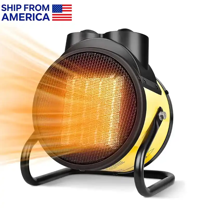 Portable Electric Heater and Fan 2 in 1 for Home Office Bedroom Use