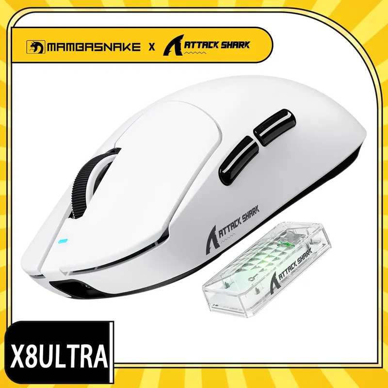 ATTACK SHARK X8ULTRA Wireless Gaming Mouse