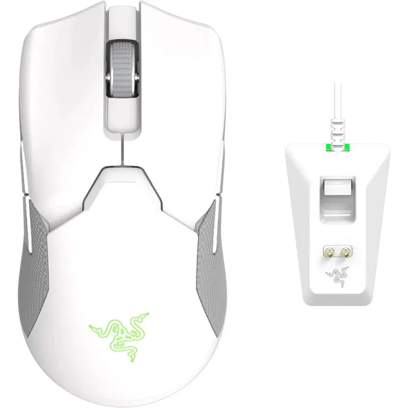 Ultra-Light Wireless Gaming Mouse with RGB Dock 20K DPI, 74g, 70-Hour