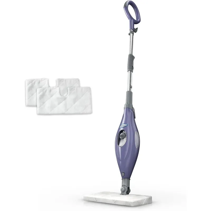 Shark Steam Mop w/ 2 Machine Washable Dirt Grip Pads, Removable Water Tank