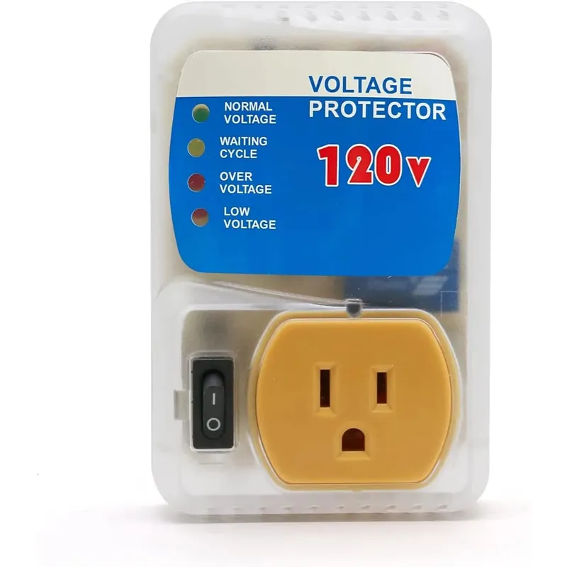 Surge Protector for Home with Delay Function for Refrigerators and Freezers