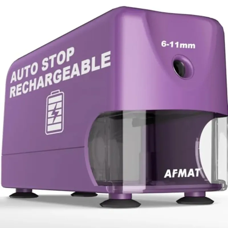 Electric Pencil Sharpener Heavy Duty, Cordless and Rechargeable