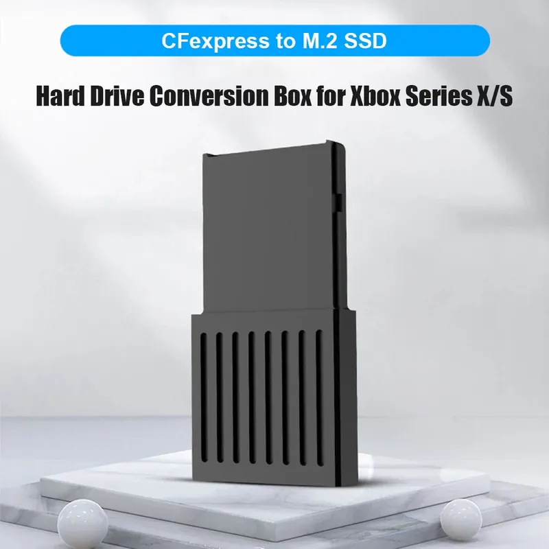 Aluminum Alloy Conversion Box for XBOX Series X/S Console Hard Drive