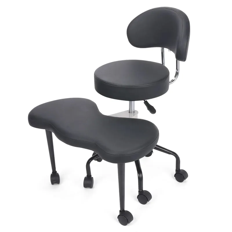 Cross Desk Chair with Lumbar Support and Height Adjustable,Desk Chair for Adults,Legged
