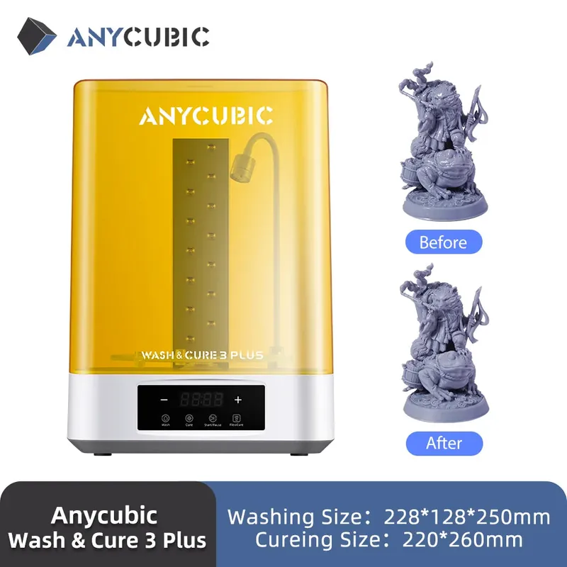 ANYCUBIC Wash & Cure 3 Plus Washing Curing 2 in 1 Machine For Photon