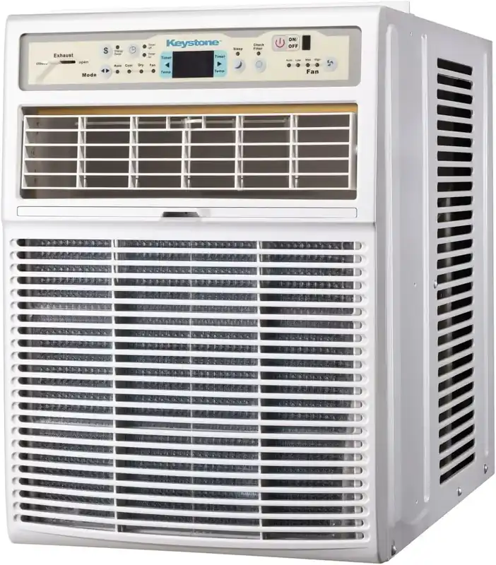 10,000 BTU Window Air Conditioner with Dehumidifier, 115V for Bedroom