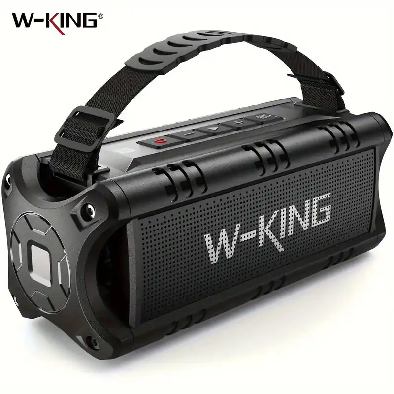 30W Portable Bluetooth Wireless Speakers, IPX6 Waterproof Outdoor, 24H Playtime