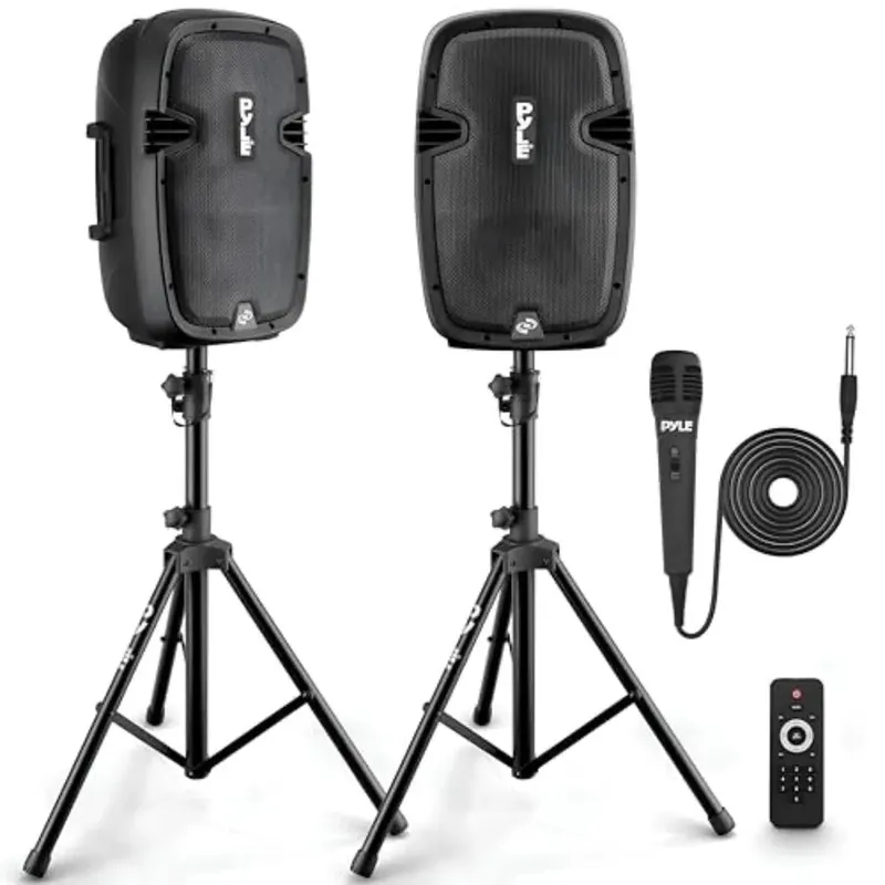 ch 700 Watt Max Power Output Speaker with Microphone, Bluetooth Wireless