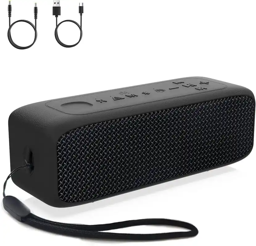 JUOVI Portable Bluetooth 6.0 TWS Pairing Wireless Speaker for Home Outdoor