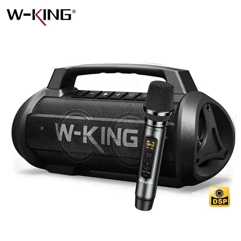 W-KING 70W Bluetooth Speaker IPX6 Waterproof Portable Bass Stereo RGB
