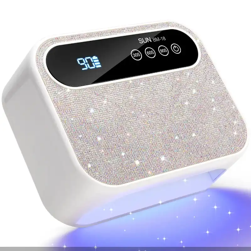 168W Rechargeable UV 42LEDS Nail Lamp Professional Dryer Cordless Gel Polish Drying