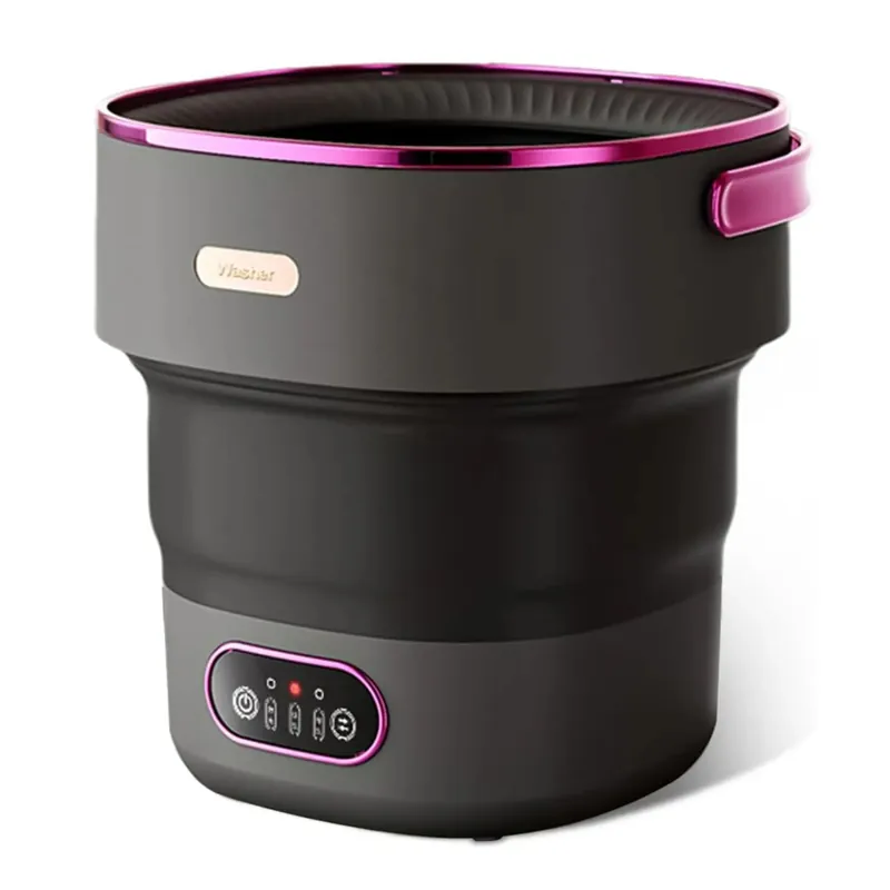 Portable Washing Machine 13L Foldable Mini Washer with with 4 Modes