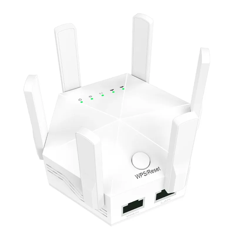 1200Mbps Wireless Network Signal Booster 6 Adjustable Antenna for Indoor