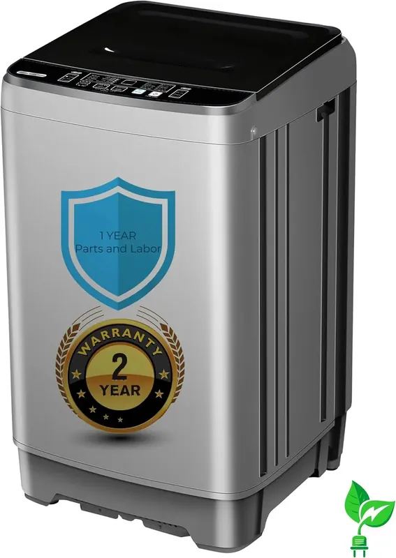 Portable Washing Machine for Apartments, Homes and Dorms, Space Saving, 10 Wash Cycles, Low