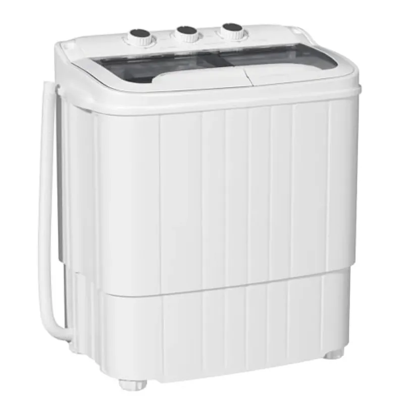 Portable Washing Machine 16lbs Compact Portable Washer 9.6lbs and Dryer(6.4lbs)