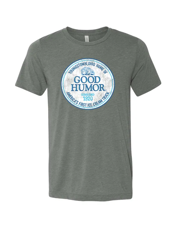 Good Humor™ America‘s 1st Ice Cream Truck Tee- Vintage Youngstown, OH Unisex Graphic T-Shirt