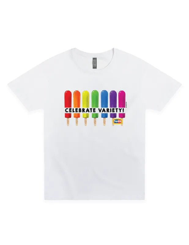 Popsicle® Celebrate the Rainbow Official Popsicle® Unisex Graphic T-Shirt