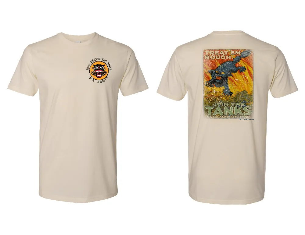 U.S. Army® Join the Tanks! Tank Destroyer Units Tee Officially Licensed