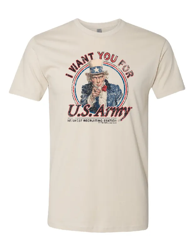 U.S. Army® Uncle Sam I want YOU Historical War Poster Tee Officially Licensed