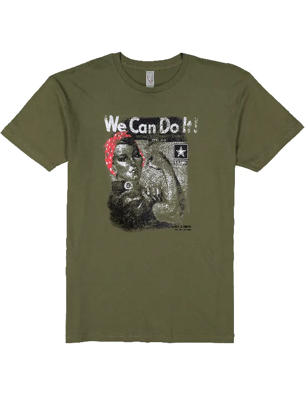 U.S. Army® Rosie the Riveter Women‘s Army Corps Historical Tee Officially Licensed