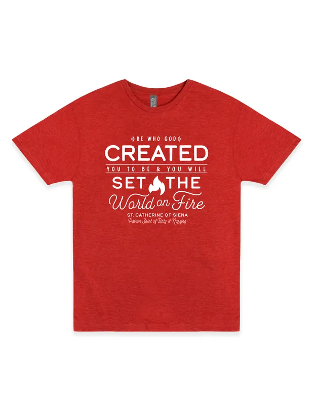 Saint Catherine of Siena Patron Saint of Italy & Nursing Unisex Shirt