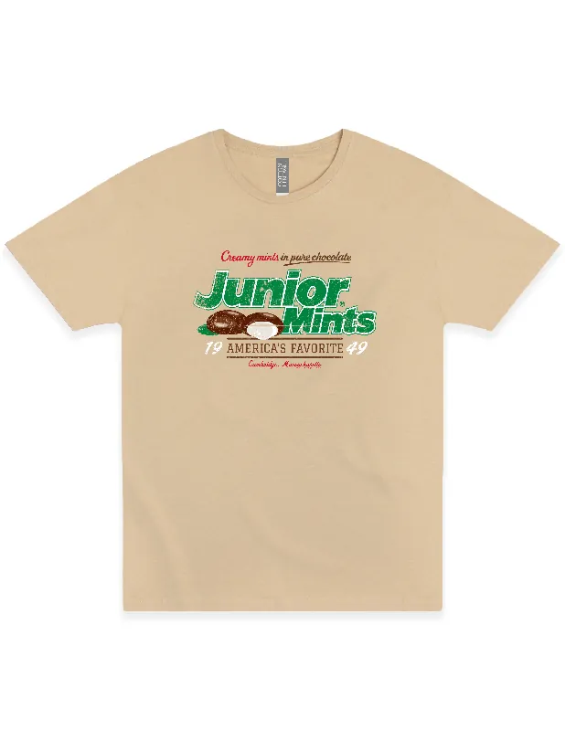 Junior Mints® Tee Chocolate Covered Creamy Mints Candy Massachusetts Vintage Shirt