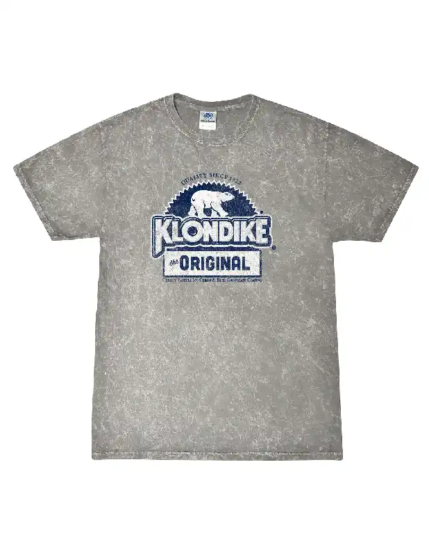 Klondike® Foil Wrapper Since 1922 Unisex Mineral Wash Tee