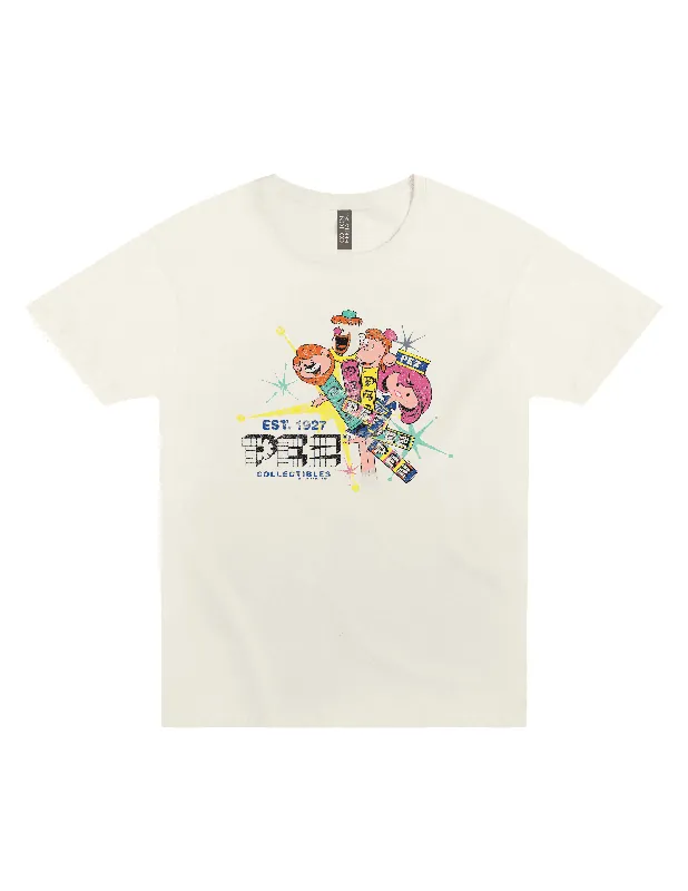 PEZ® Retro Assorted Fruit Candy Collectibles Tee