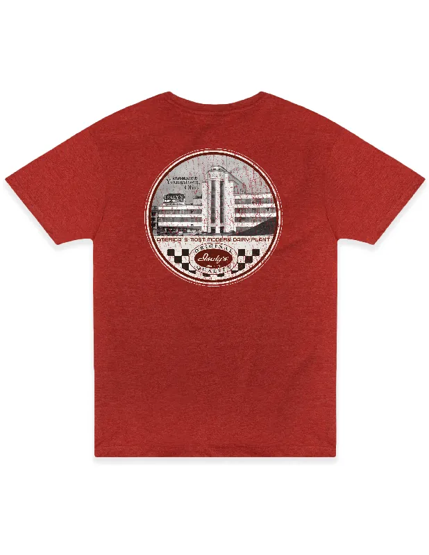 Isaly’s® Youngstown, Ohio Dairy Plant Tee – Vintage “Most Modern Dairy” Unisex Graphic T-Shirt