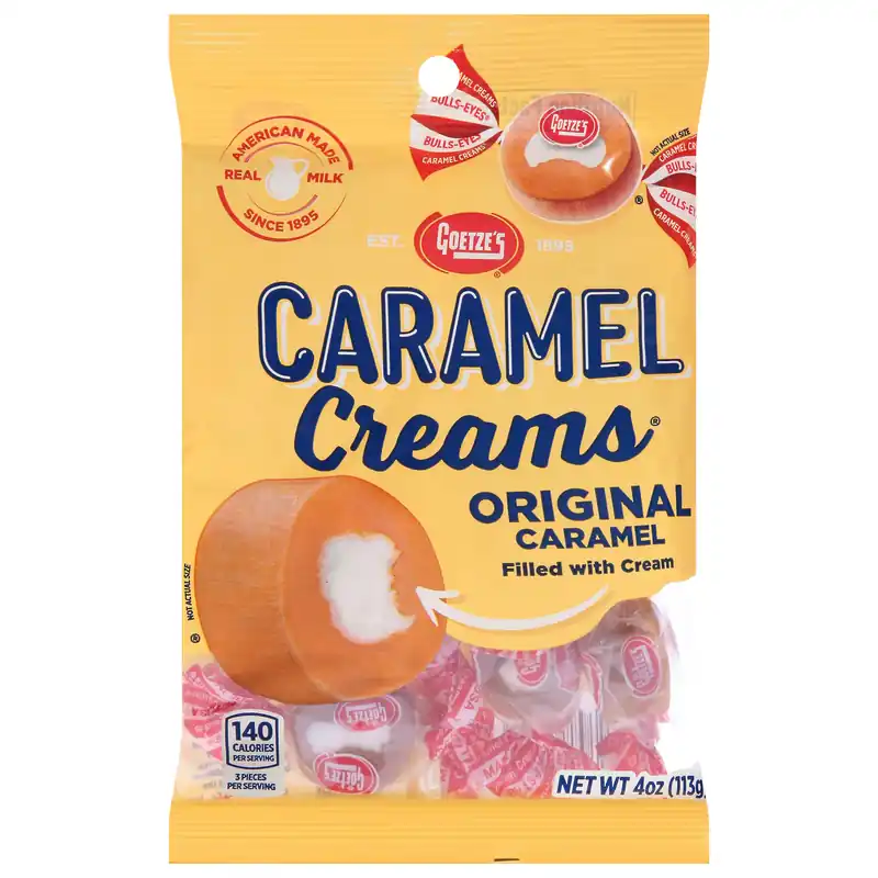 Goetze‘s Caramel Creams Original - 4oz Bag