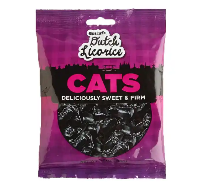 Gustaf‘s Licorice Cats - 5.2oz Bag