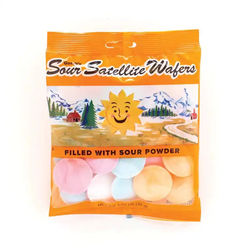 Gerrit‘s Sour Satellite Wafer, 28pc Bag - 1.23oz