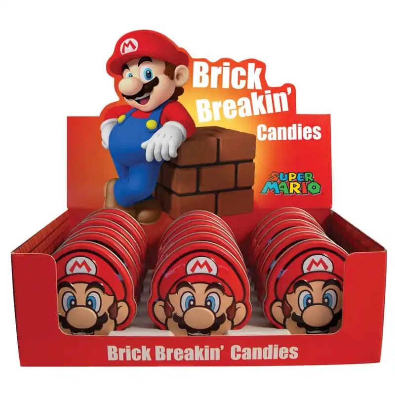 Nintendo Mario Brick Breakin‘ Candy Tin