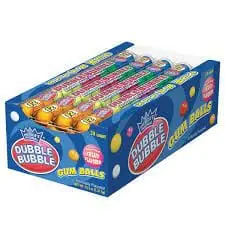 Dubble Bubble Gumballs 2.23oz Tube