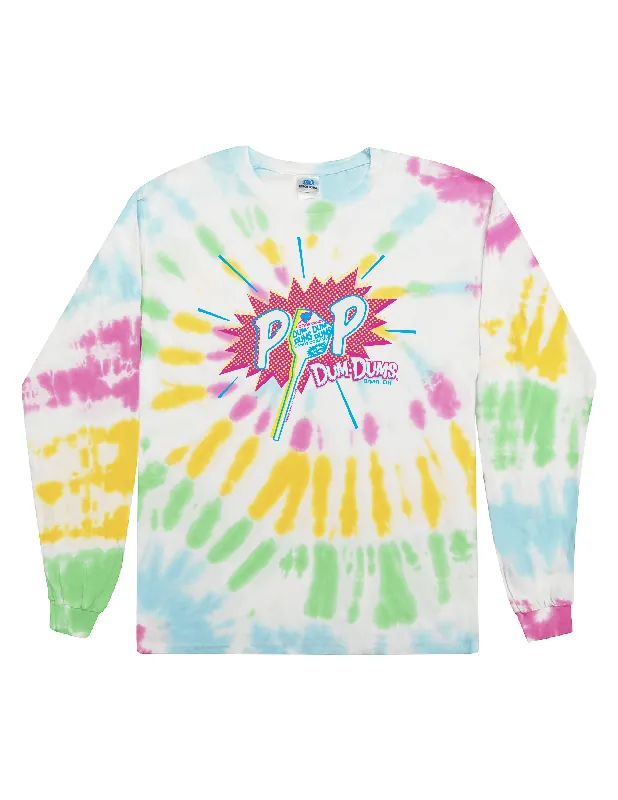 Dum Dums® POP! Retro Tie-Dye Long Sleeve Tee