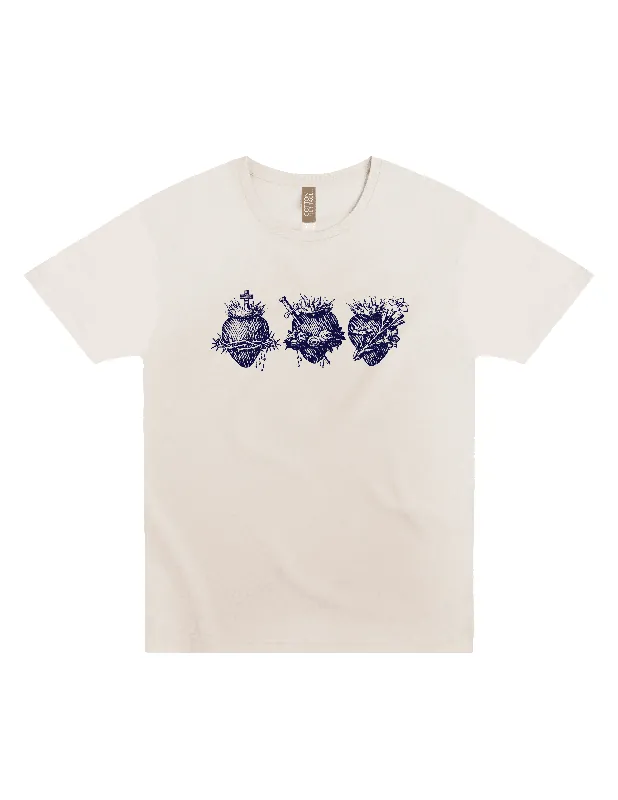 Holy Family Hearts 3 Hearts of the Holy Family Unisex Shirt