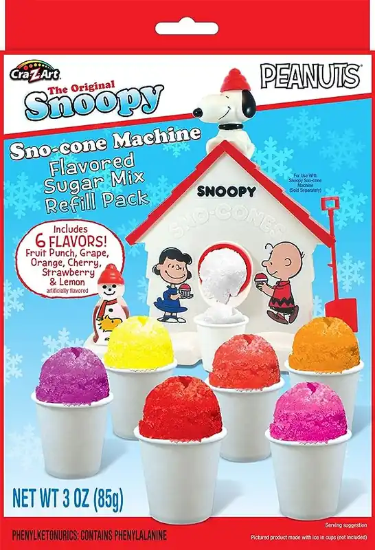 Snoopy Sno Cone Maker Refill Kit