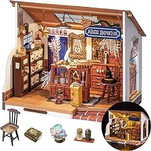 DIY Miniature House Kit Kiki‘s Magic Emporium