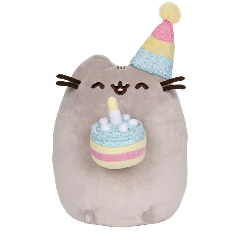 Birthday Cake Pusheen, 9.5in