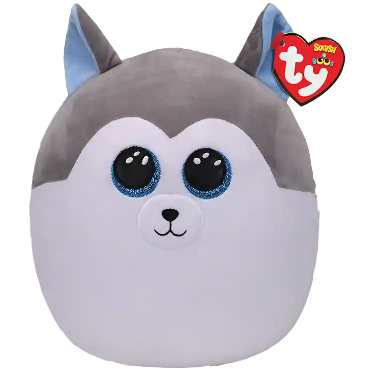 Beanie Babies Slush Husky Gray Squish 14"