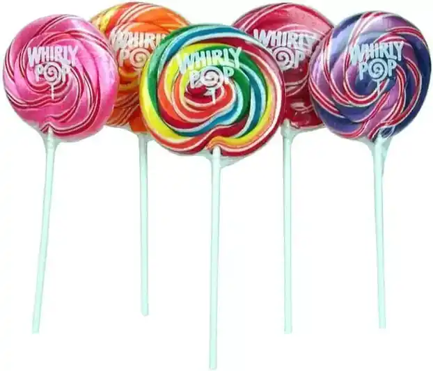 Adam & Brooks Whirly Pop Rainbow 4", 3oz