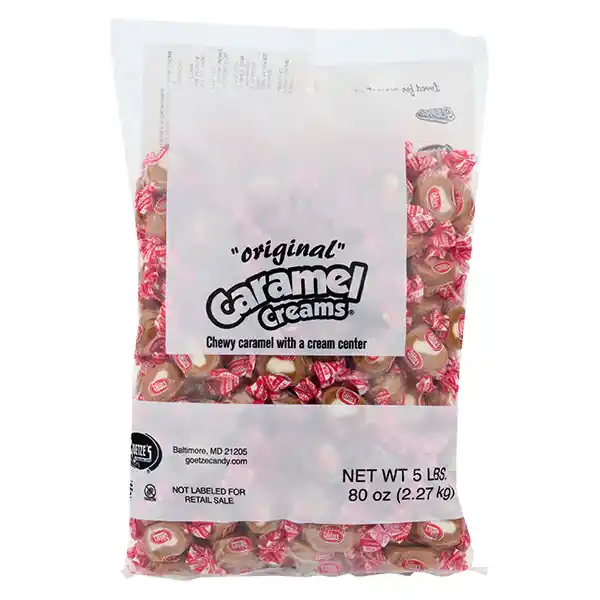 Goetze‘s Bulk Caramel Creams 5lb Bag