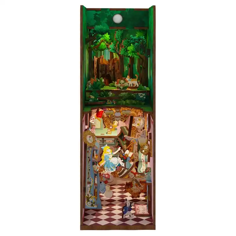 DIY Miniature House Book Nook Kit Alice‘s Adventure